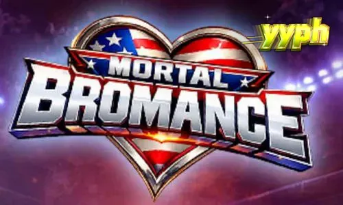 Tampilan visual karakter dalam slot Mortal Bromance