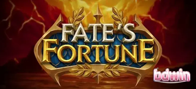 Tampilan visual gulungan slot Fate’s Fortune dengan elemen mitologi